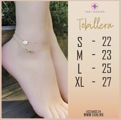 TOBILLERA INFINITY - Vani Fashion