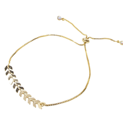 PULSERA HOJAS EXTENSIBLE - comprar en línea