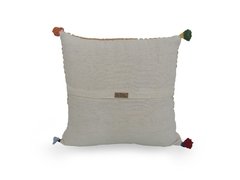 Almofada de Crochet Quadrada com flores 0,45 x 0,45 na internet