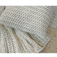 Almofada de Cama Off White Gênova 50x70 - comprar online