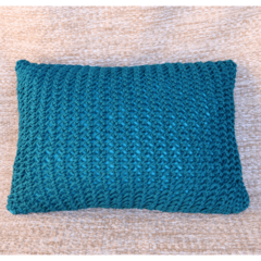 Travesseiros em Crochê Fita de Corda Náutica 50x70 (2 Peças) - loja online