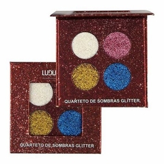 Quarteto de Sombras Glitter- Ludurana