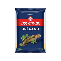 OREGANO DOS ANCLAS CAJA DE 6 SOBRES X25 GRS