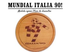 ITALIA 90 MUNDIALES ARGENTINA Plato de asado redondo de 24cm - comprar online