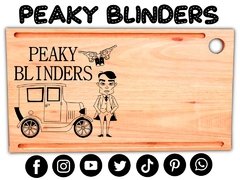 PEAKY BLINDERS TABLA DE ASADO CON GRABADO LASER - tienda online