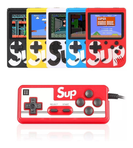 Video Game Portatil 400 Jogos Mini Game Sup Game Box