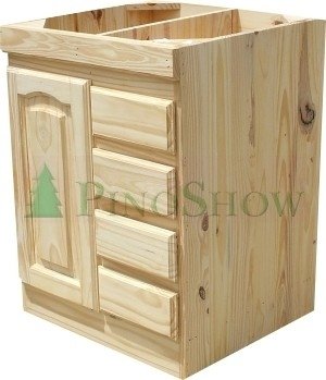 Cajonera Modulo Bajo Mesada 85cm X 60cm X 60cm