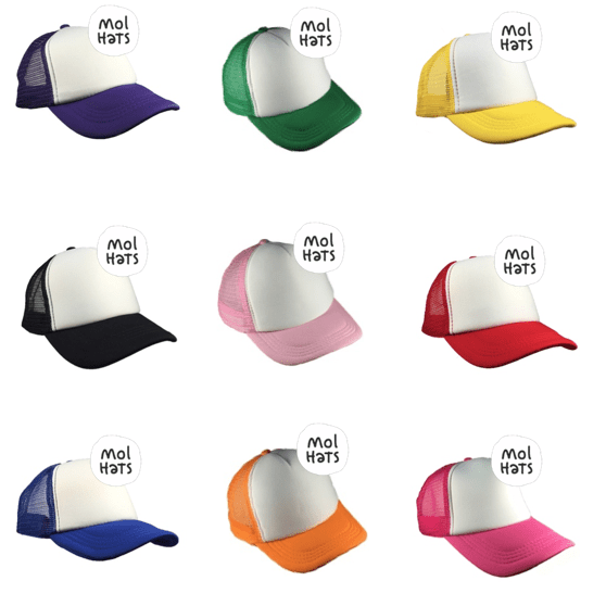 Gorras planas para niños (más colores)