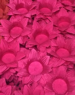 Fabric Flower Wrappers for Wedding Sweets Daisy (30 pieces) - Celebrity Forminhas de Doces Para Casamento