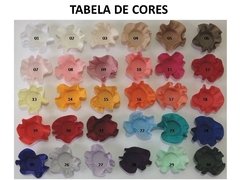 Image of Fabric Flower Wrappers for Wedding Sweets Vanessa (30 pieces)