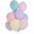 6 GLOBOS en tonos LILA PASTEL DE 12" - comprar online