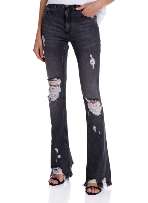 Calça jeans best sale flare john john