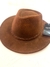 Leather or carpincho Gaucho hat