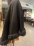 Cashmere & fox cape Short on front, long in back/ - tienda online