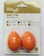 Stagg Seg2or Huevos Shaker Maracas Color Naranja (par)