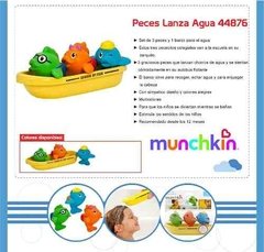 Imagen de Juguete Baño Peces Lanza Agua Munchkin 44876 Tienda Oficial
