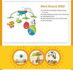 Movil Cunero Cuna Musical Bebe Bright Starts 8352 Tienda Of - tienda online