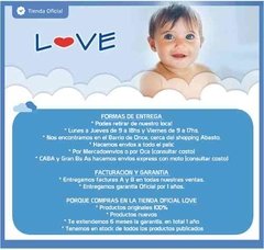 Set De Cuidados Bebe X7 Love 8901 Tijera Alicate Peine Lima - tienda online