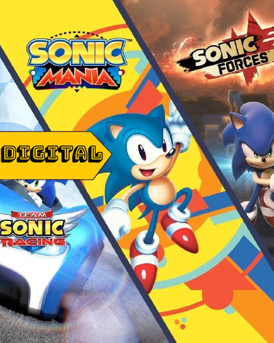 SONIC PACK: TEAM RACING + MANIA + FORCES - PS4 DIGITAL