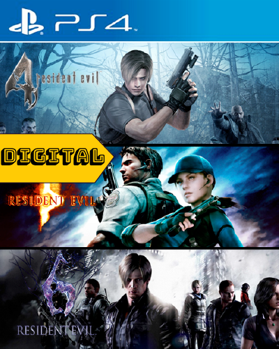 Residente Evil 4 5 6 Ps4