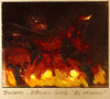 "El infierno esta de fiesta ," boceto/pintura