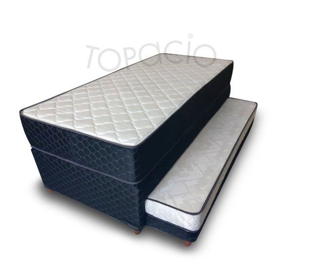 Colchon Topacio Esmeralda 1 Plaza 80 X 190 Espuma 26kg.