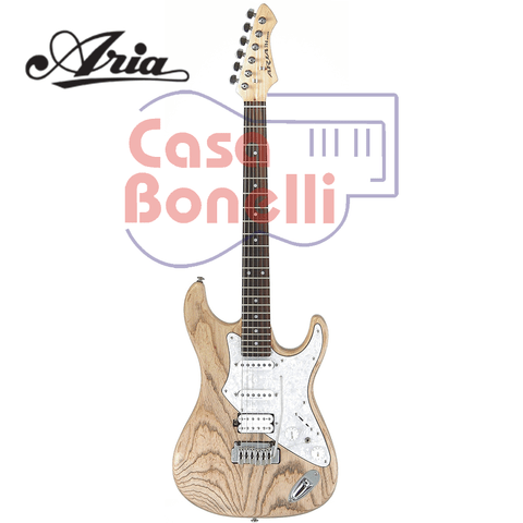 Guitarra Electrica Aria 714CSTN con Wilkison