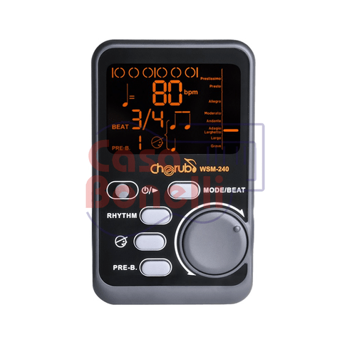 Metronomo + Generador de tonos Cherub WSM-240