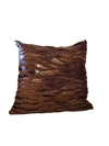 Almohadon Marron Ondas 45 x 45 cm