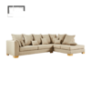 Sofa Esquinero Roma Tapizado Panne Antimancha 3 mt x 2.00x 0.95