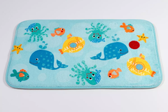 Alfombra De Baño Estampadas Antideslizantes 70 Cms X 45 Cms - tienda online