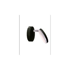 Aplique pastilla 1 luz LED INTEGRADO 6w Negro | Blanco