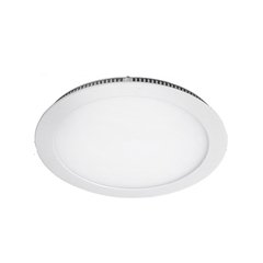 Panel LED embutir 24 w marco blanco Redondo - comprar online