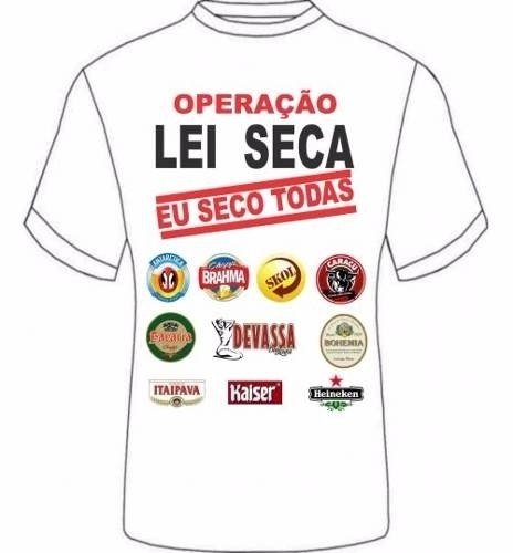 Camiseta Engraçada Skol