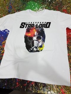 Camisa Policromia Star Lord Marvel (algodão) - comprar online