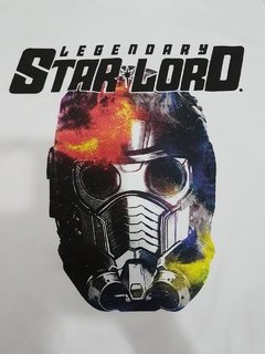 Camisa Policromia Star Lord Marvel (algodão) na internet