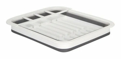 Escurridor de platos silicona gris y blanco 36 x 30 cm - Vicentina - Home & Deco