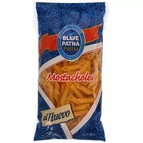 Pastas Mostacholes "Blue Patna" 500 grms.