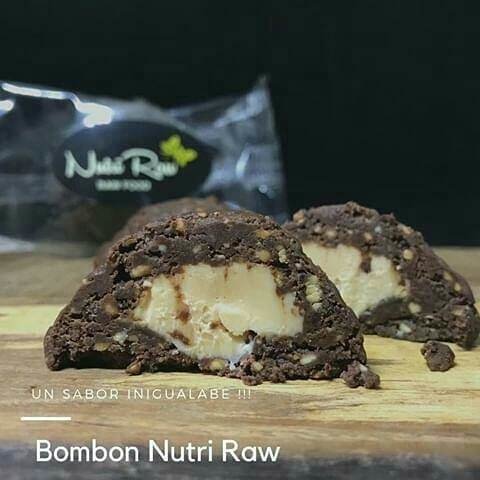 Bombón de Chocolate y Mantequilla de Mani "Nutriraw" 35 grms. - comprar online