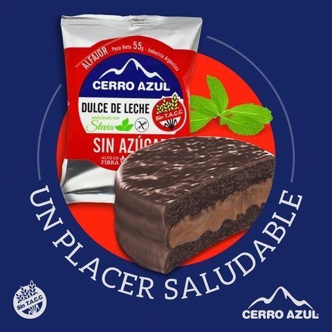 Alfajor Dulce de Leche "Cerro Azul"