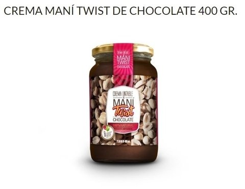 Pasta de Mani "Byour Food" Chocolate 400 grms.