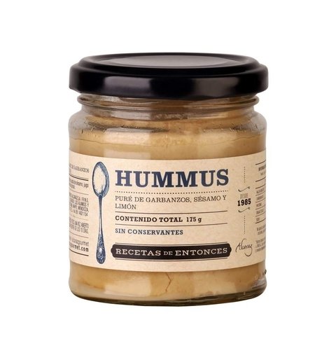 Hummus de Garbanzo "Receta de Entonces" 175 grms.