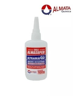 Kit 12 Unidades Cola Adesivo Ultrarrápido Aep401 100grs Almasuper - comprar online