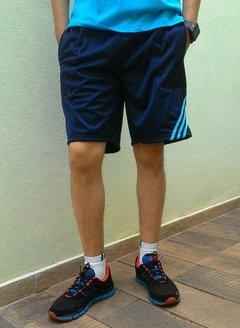 Bermuda Fitness Masculina | (Azul Marinho) | Ref: BERMASC04