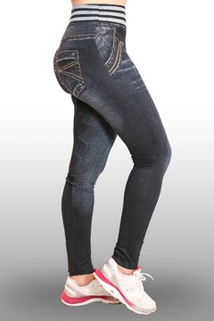 Calça Legging Jeans Casual (Sublimada) | Ref: LEGSJ02 - Identifica Moda