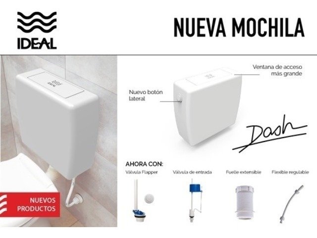 Mochila de sales inodoro ideal