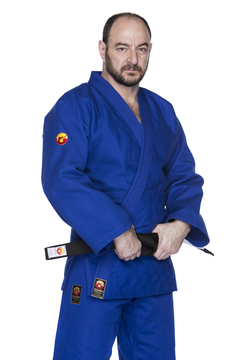 Kimono DRAGÃO Judo Adulto GOLD Azul - comprar online