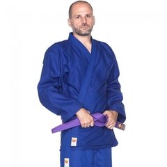 Kimono DRAGÃO Judo Bronze Azul Adulto - comprar online