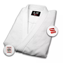 Judogui Kimono Kusakura JZ Branco Judô aprovado FIJ - comprar online
