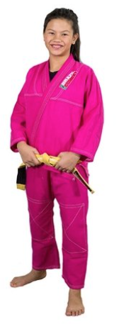 Imagem do KIMONO BRAZIL COMBAT INFANTIL REFORÇADO ROSA